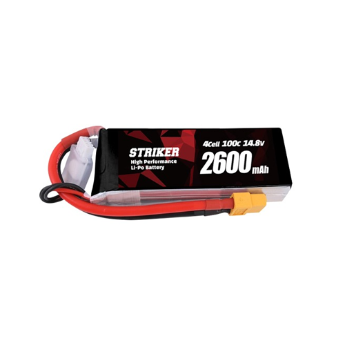 STRIKER 2600mAh 4S1P 100C Premium battery