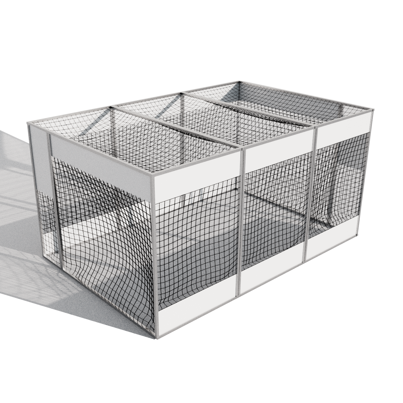 Aluminum Arena for skyball games